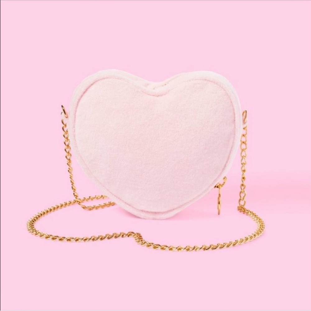 Stoney clover lane pink terry crossbody